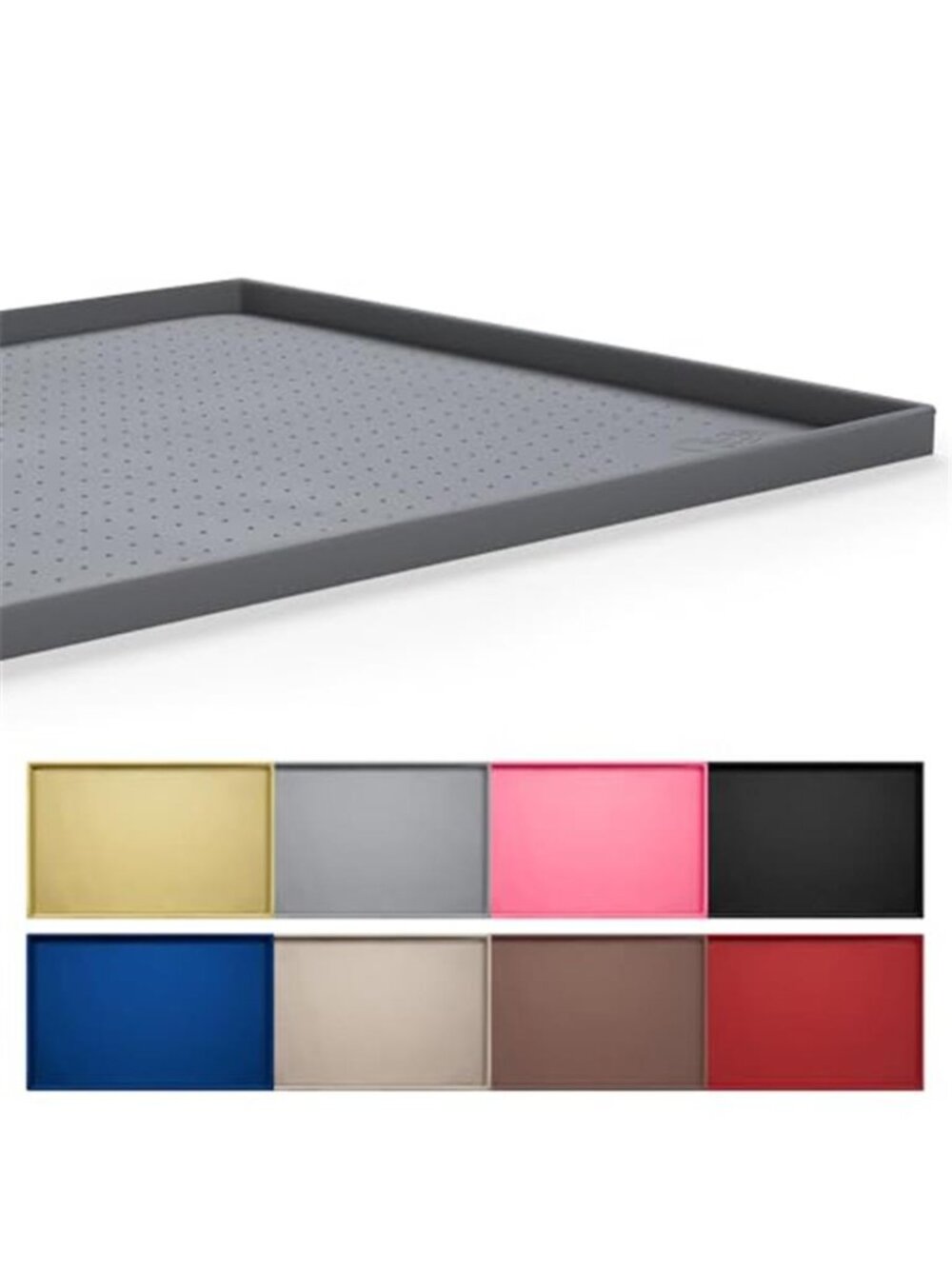 Dog Feeding Mat 100% Waterproof BPA Free Silicone Pet Food and Water 19*12